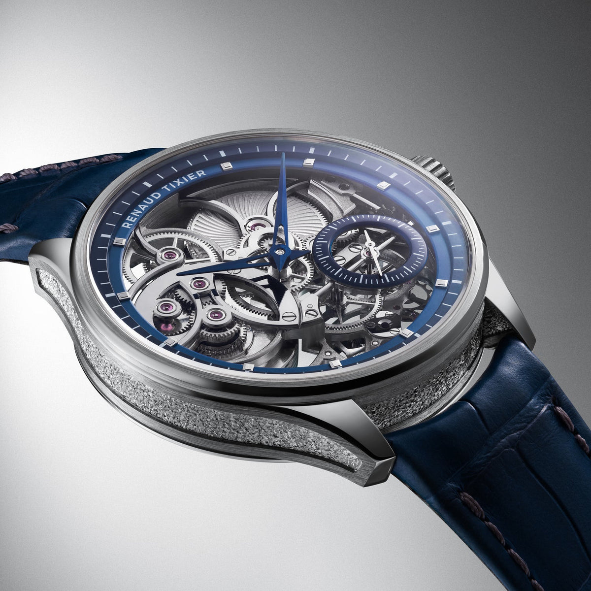Monday Skeleton Blue