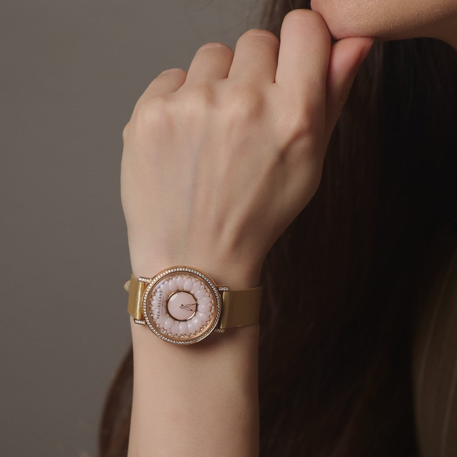 Lili Bouton Pink Opal